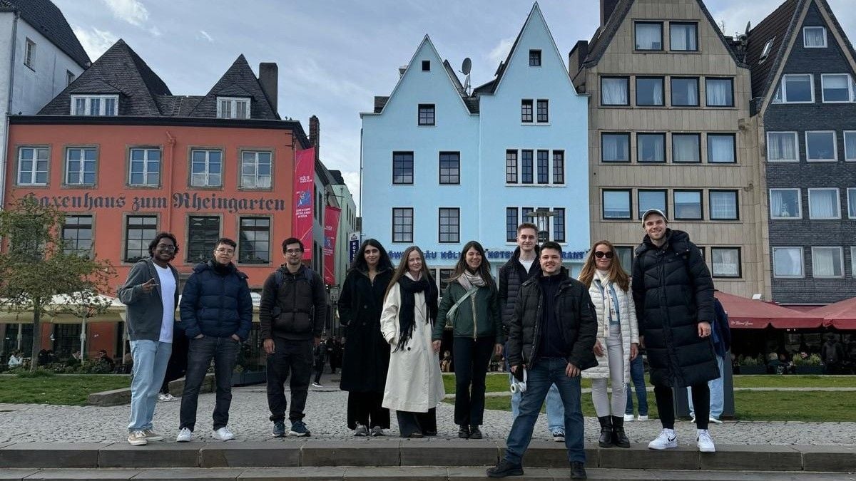 Group picture taken in Cologne