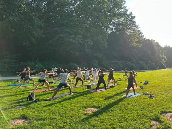 Sunset Flow — Yoga at the Planetarium  — 2