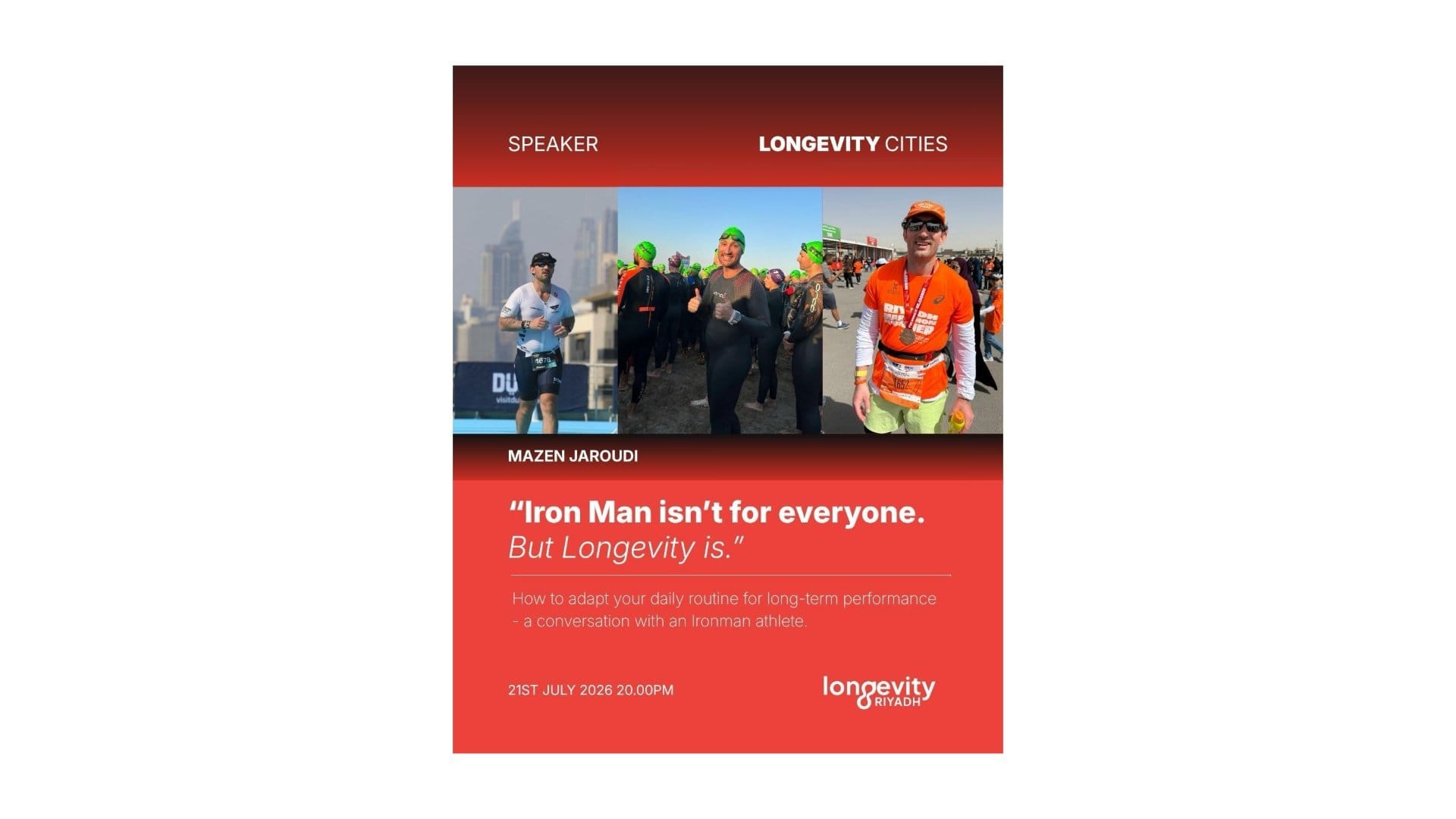 Iron Man isn’t for everyone. But Longevity is.