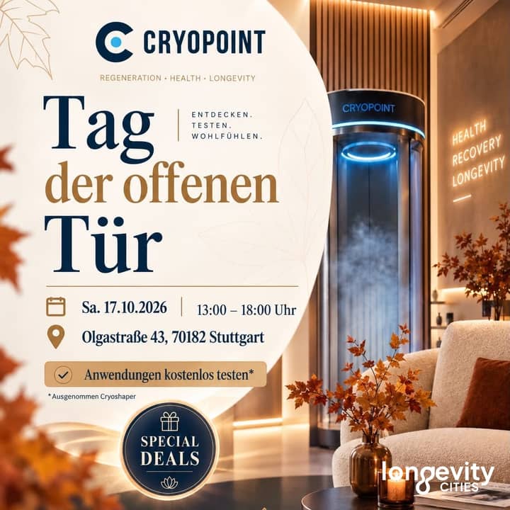 Open House at Cryopoint: Cold, Recovery, Longevity